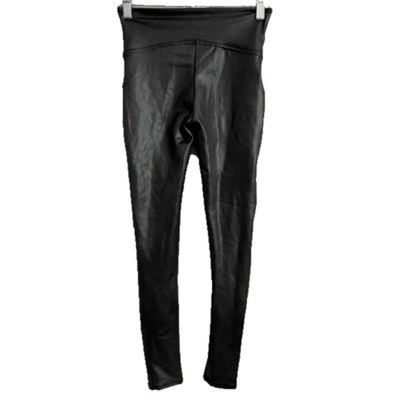 Spanx Black Faux Leather Leggings - XS/S - Picture 7 of 8